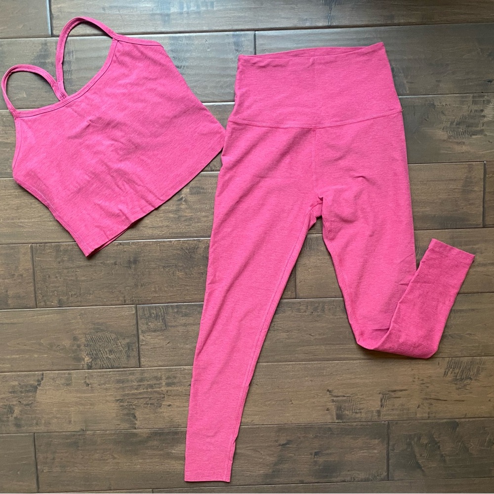 Beyond Yoga tank and legging set